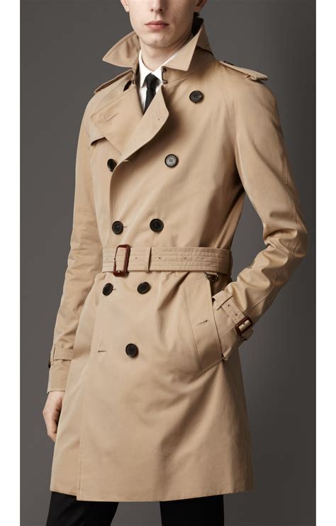 gabardine trench coat men's